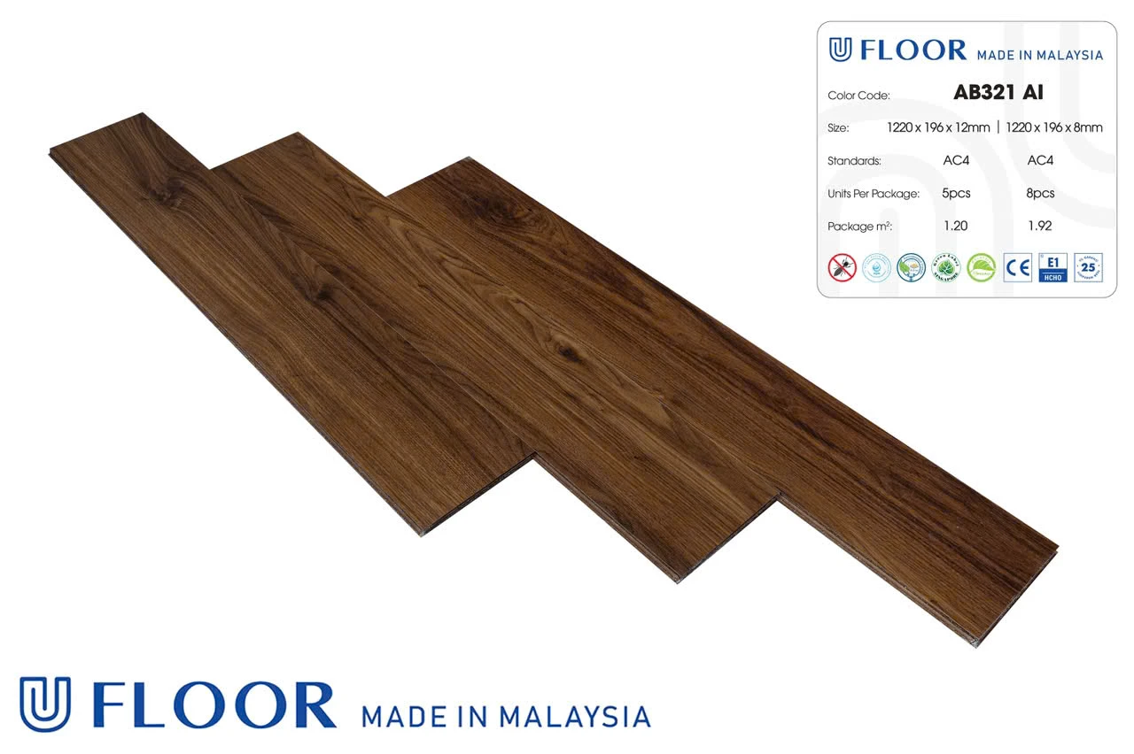 Sàn Gỗ Ufloor 321/12mm