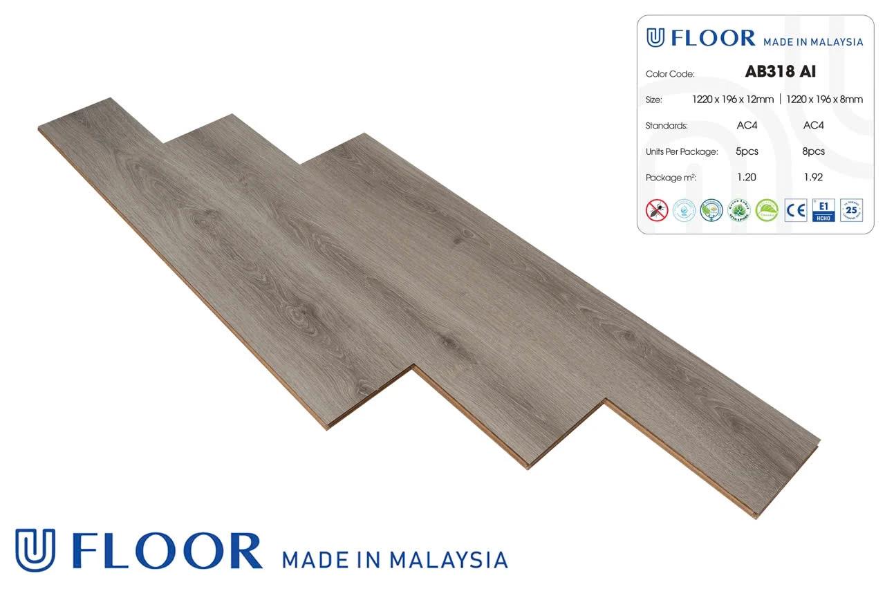 Sàn Gỗ Ufloor 318/12mm