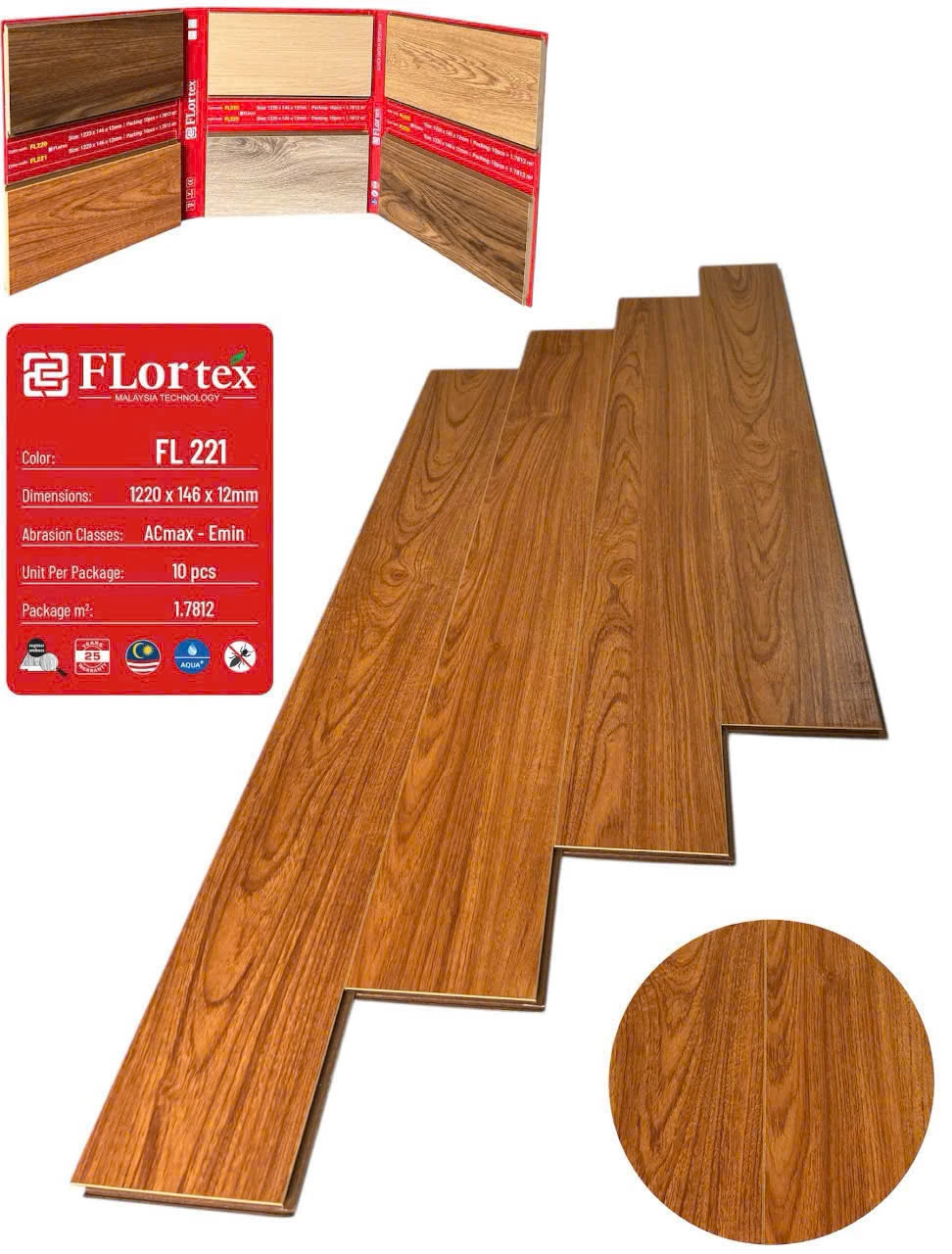 Sàn Gỗ Flortex 221