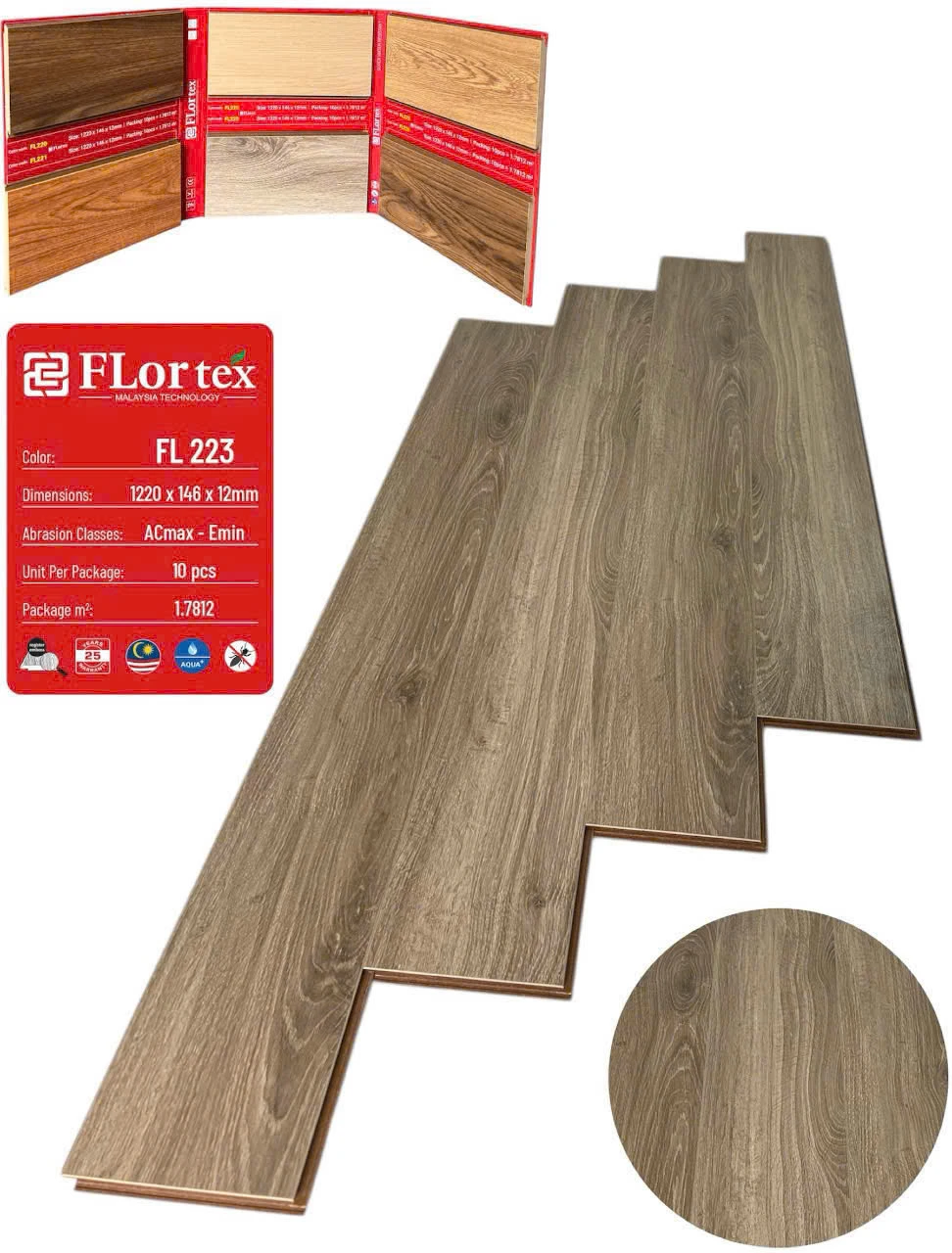 Sàn Gỗ Flortex 223