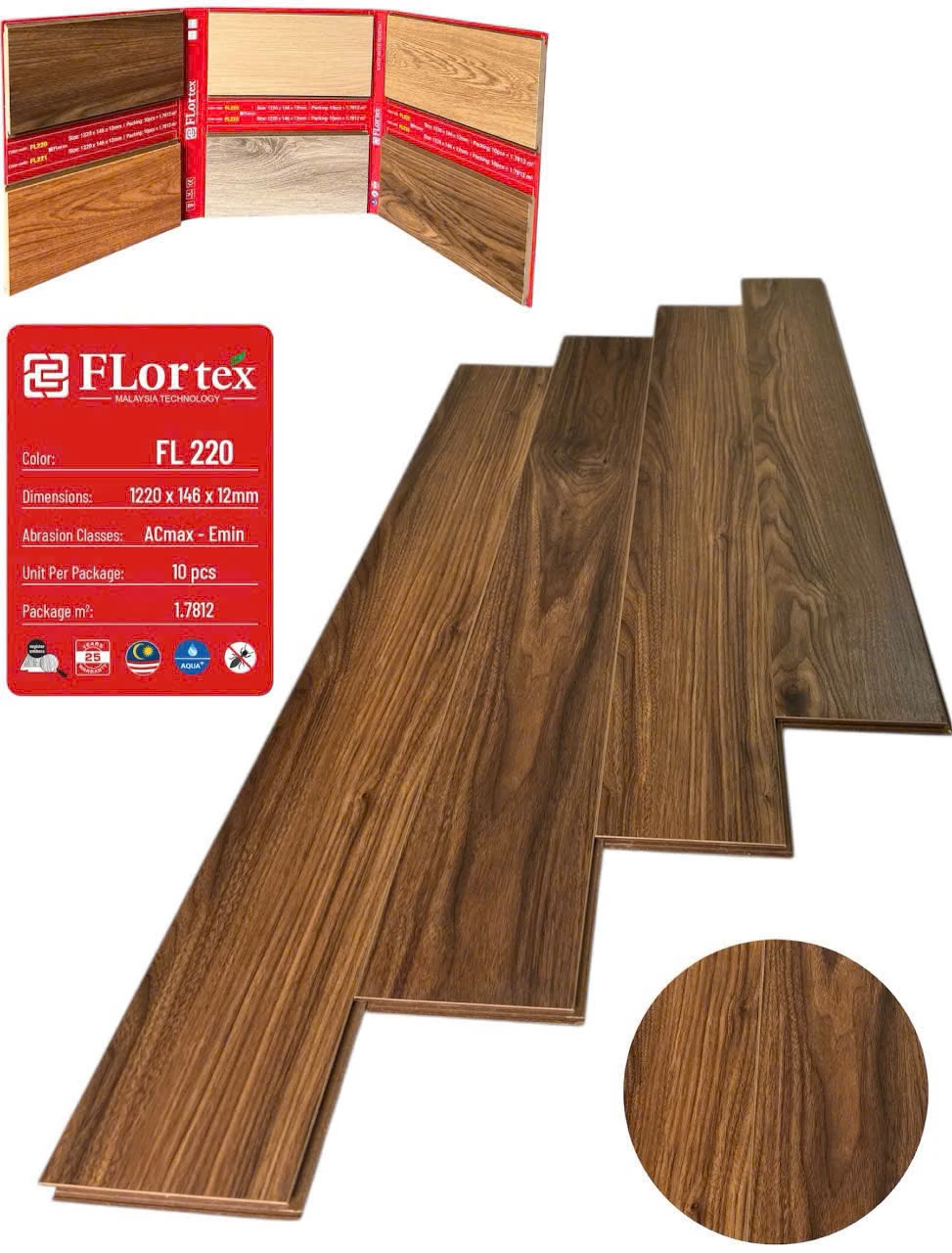 Sàn Gỗ Flortex 220