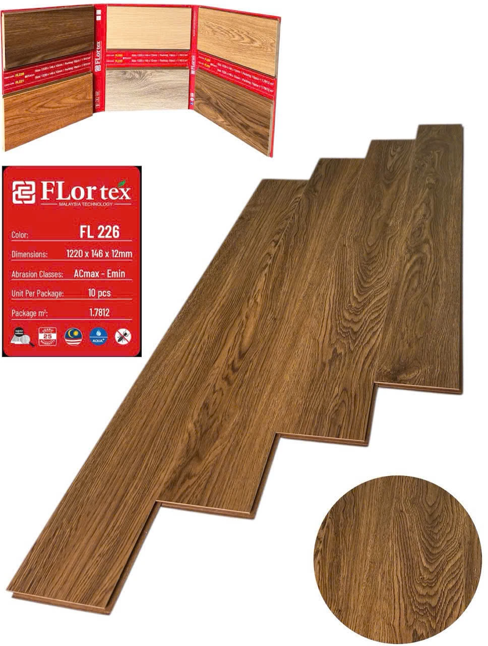 Sàn Gỗ Flortex 226