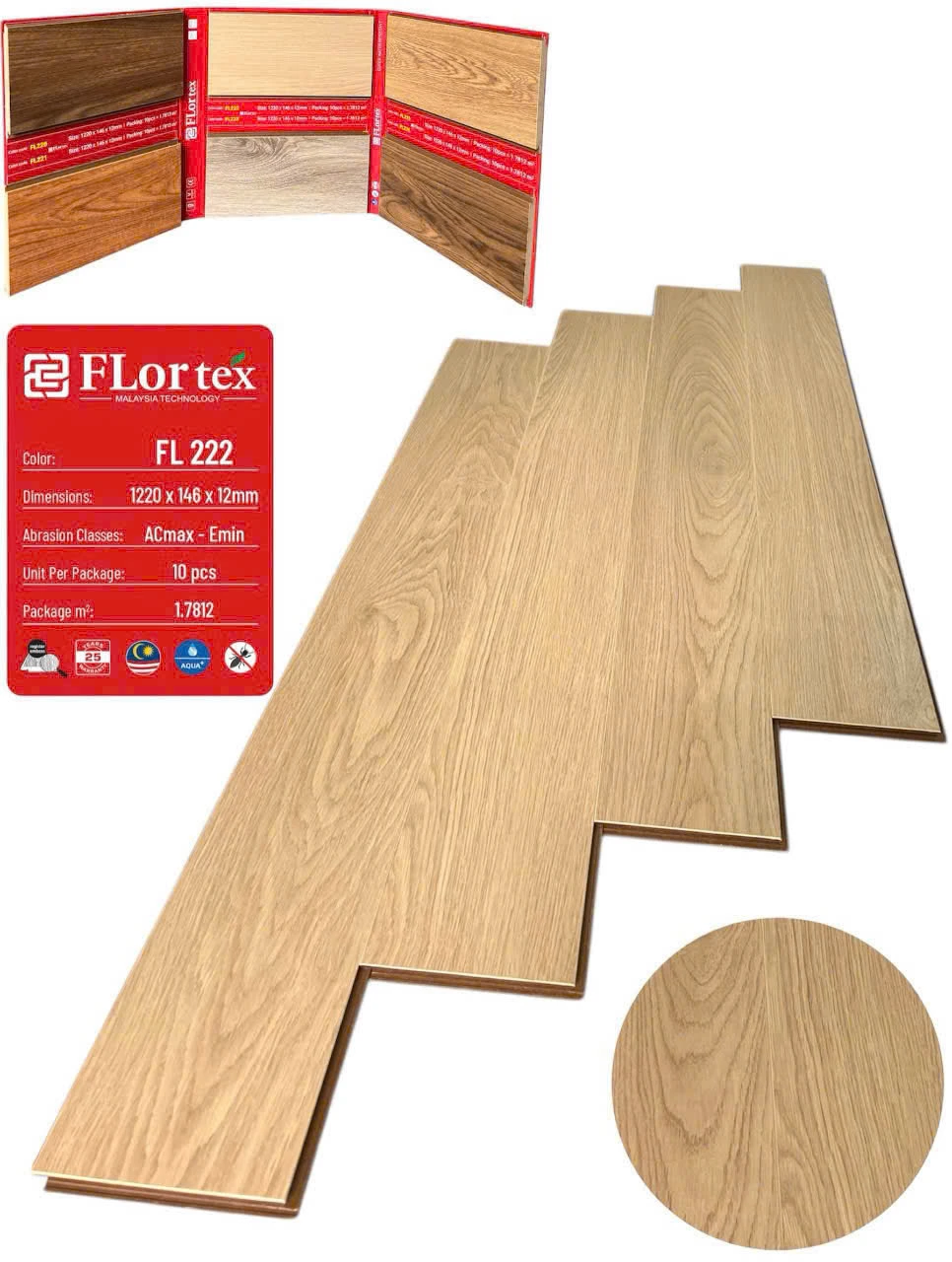 Sàn Gỗ Flortex 222